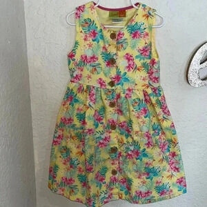 Beautiful toddlers yellow dress